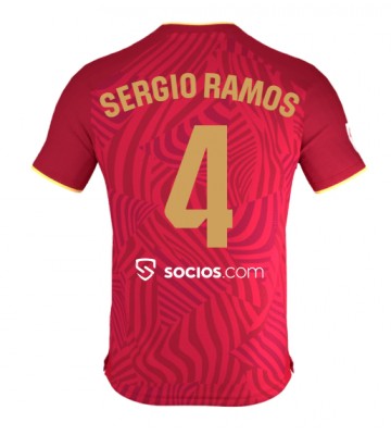 Sevilla Sergio Ramos #4 Segunda Equipación 2023-24 Manga Corta